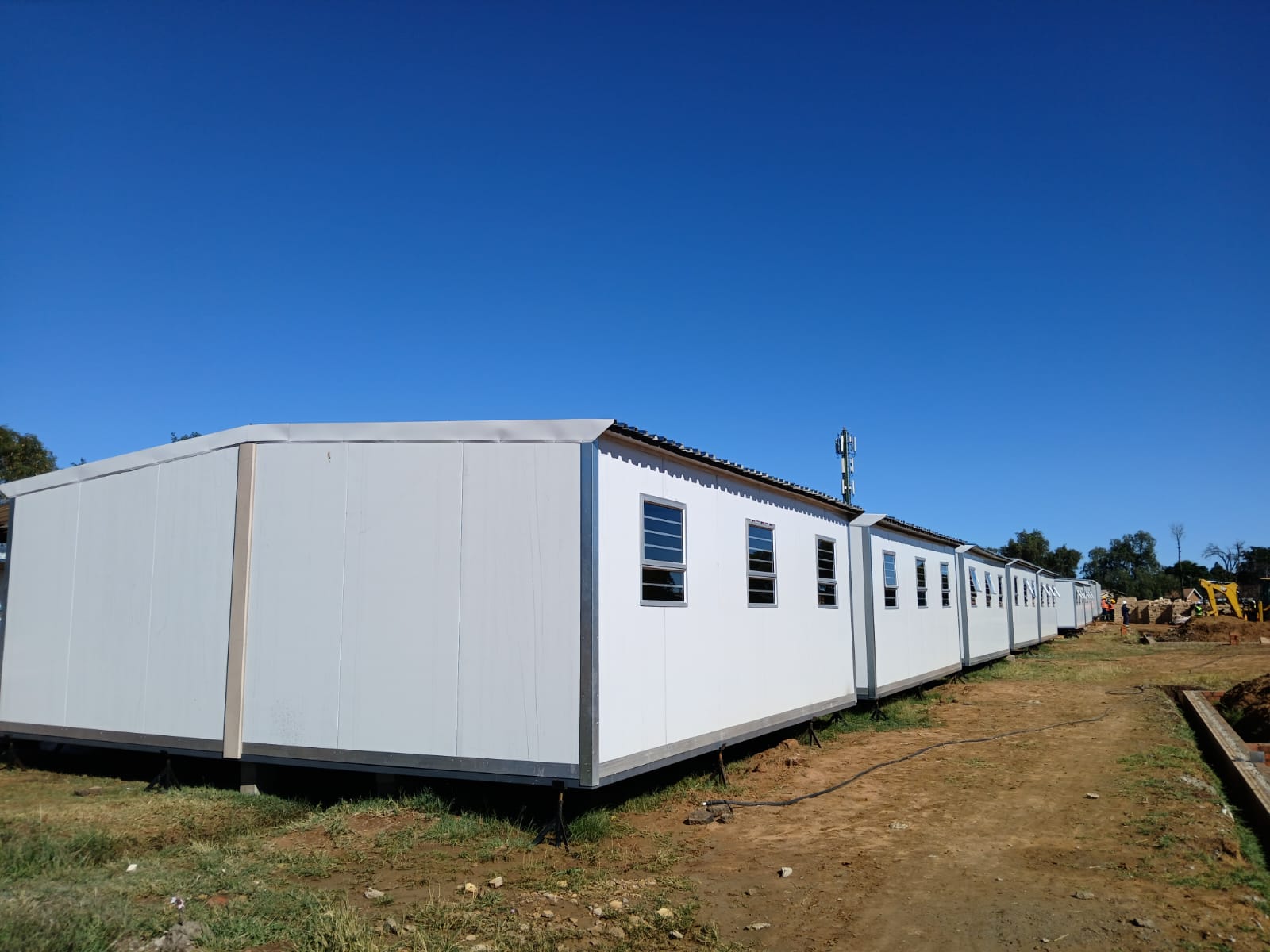 Installed Prefab Unit at Mawila Primary